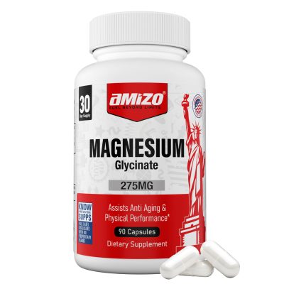 AMIZO Magnesium Glycinate 275mg, 90 Capsules