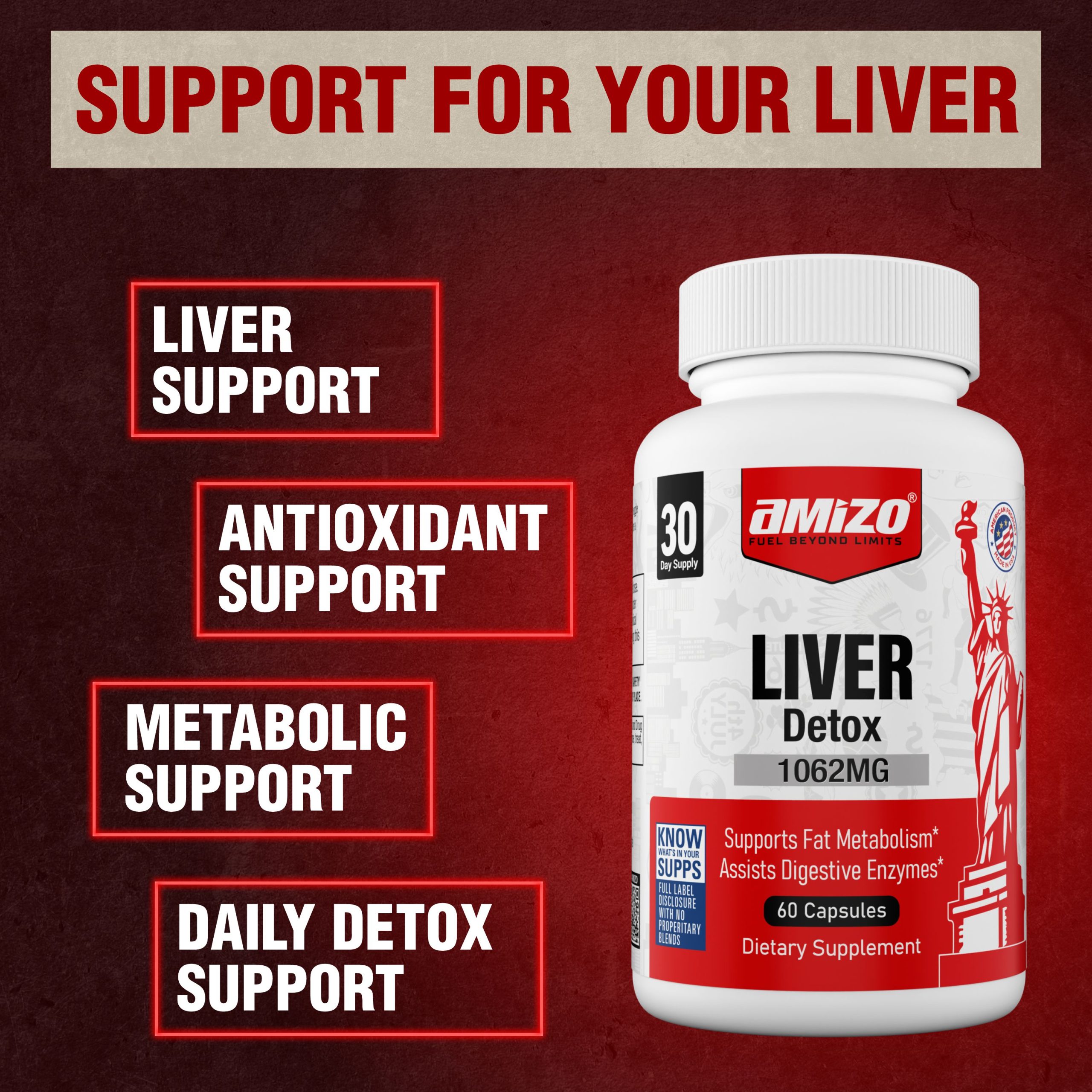 Amizo Liver Detox, 60 Capsules - Image 5