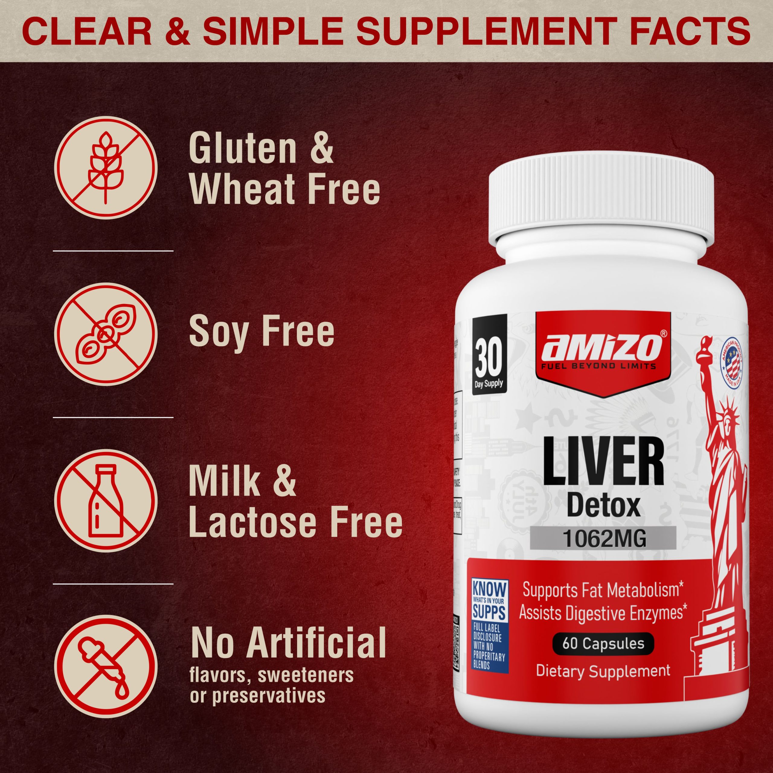 Amizo Liver Detox, 60 Capsules - Image 7