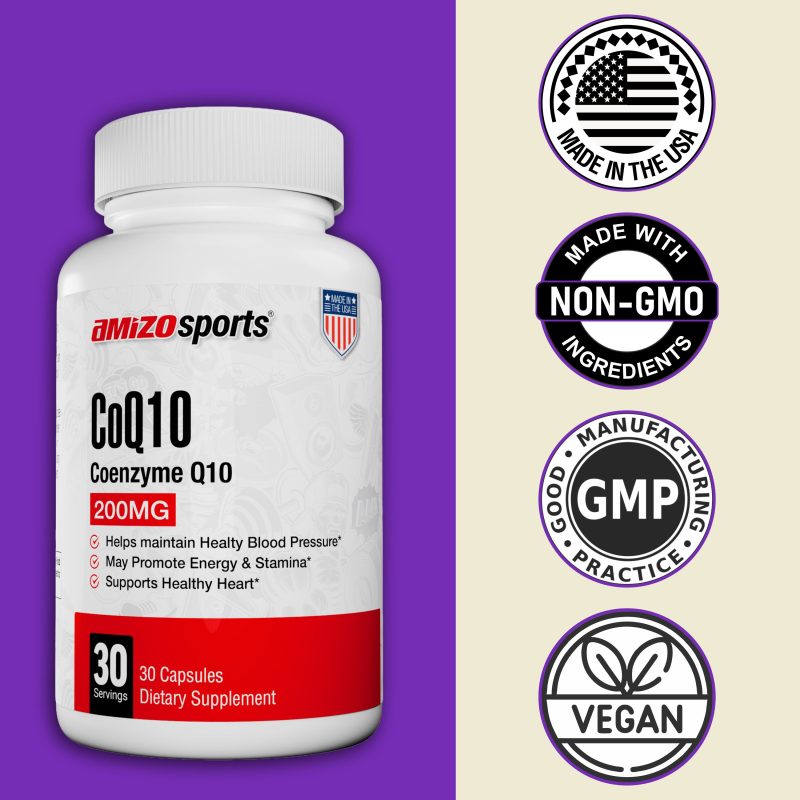 AmizoSports CoQ10 (Ubiquinone), 200mg - Image 4