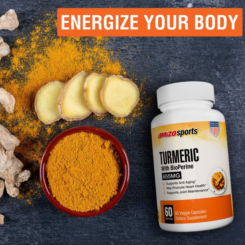 AmizoSports Turmeric with BioPerine® - Image 5