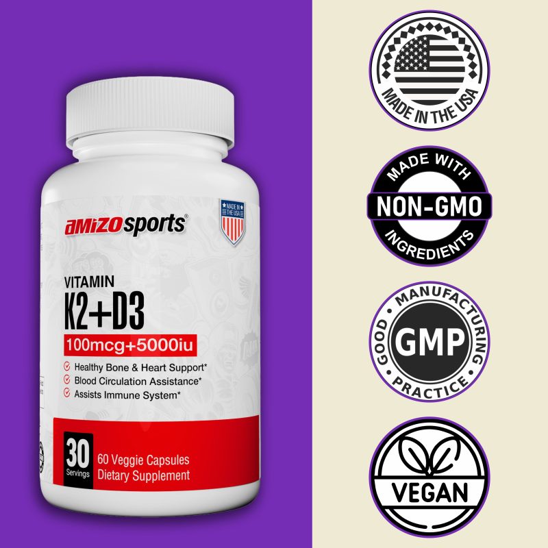 AmizoSports Vitamin K2 + D3 - Image 5