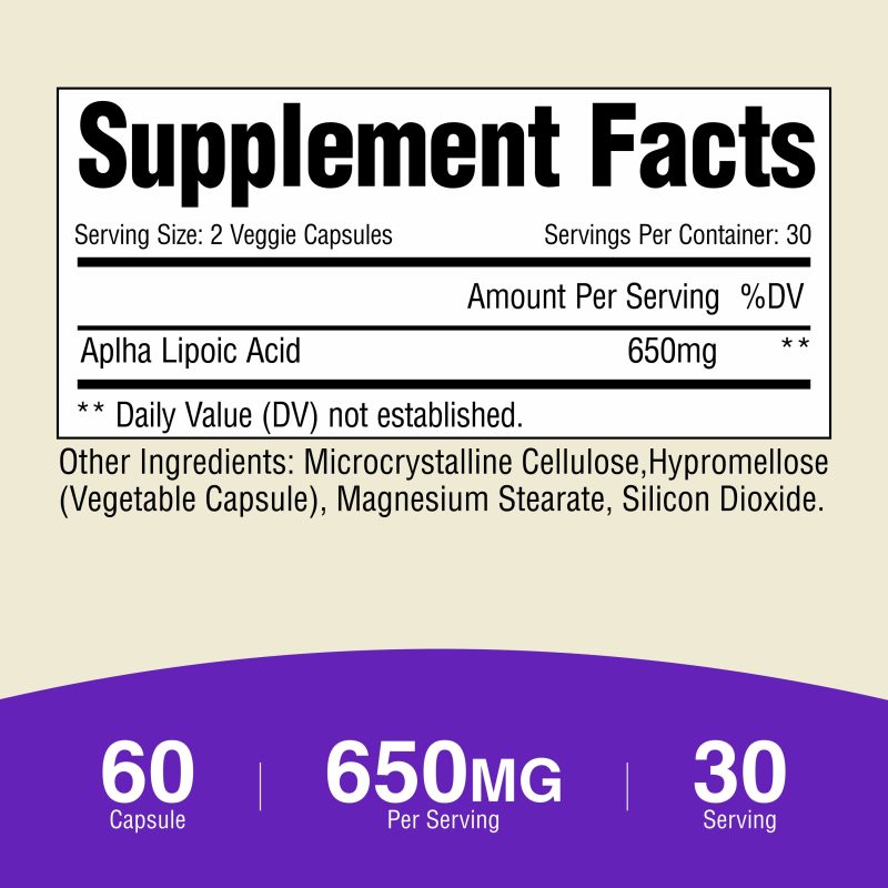 AmizoSports ALA (Alpha Lipoic Acid) - Image 4