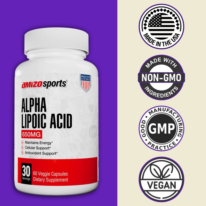 AmizoSports ALA (Alpha Lipoic Acid) - Image 3
