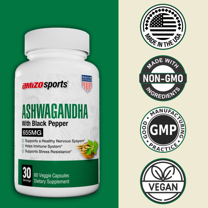 AmizoSports Ashwagandha with Black Pepper - Image 5