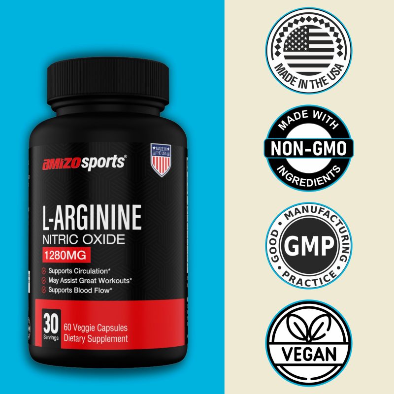 AmizoSports L-Arginine – Nitric Oxide Formula - Image 5