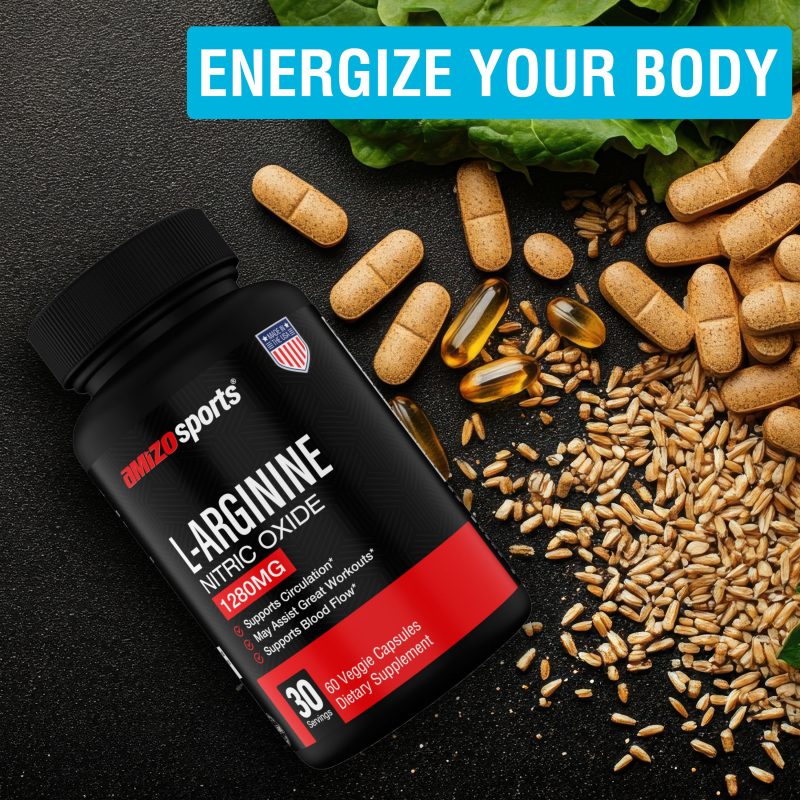 AmizoSports L-Arginine – Nitric Oxide Formula - Image 8