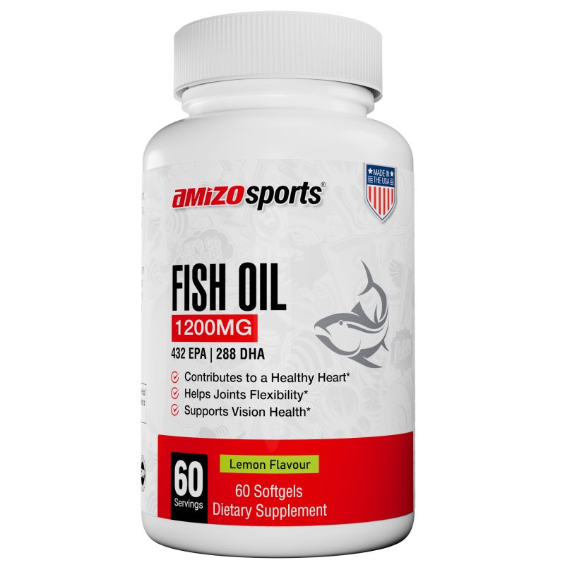 AmizoSports Omega 3 Fish Oil-1000mg