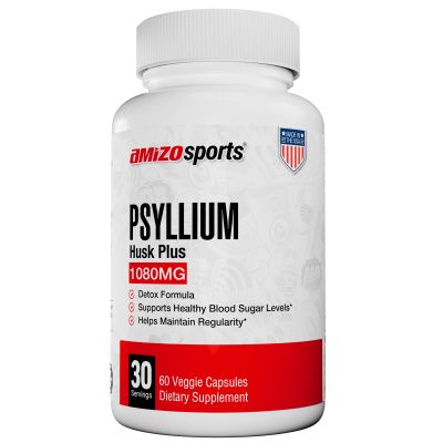 AmizoSports Psyllium Husk Plus, 1080mg