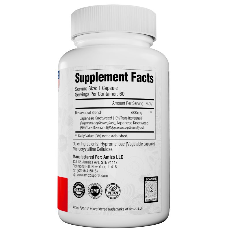 AmizoSports Resveratrol 50% - Image 2