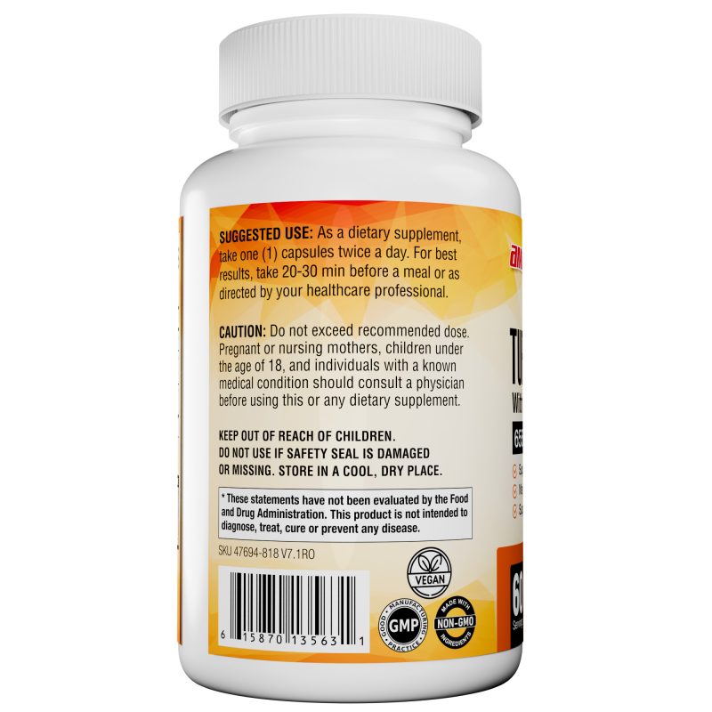 AmizoSports Turmeric with BioPerine® - Image 3