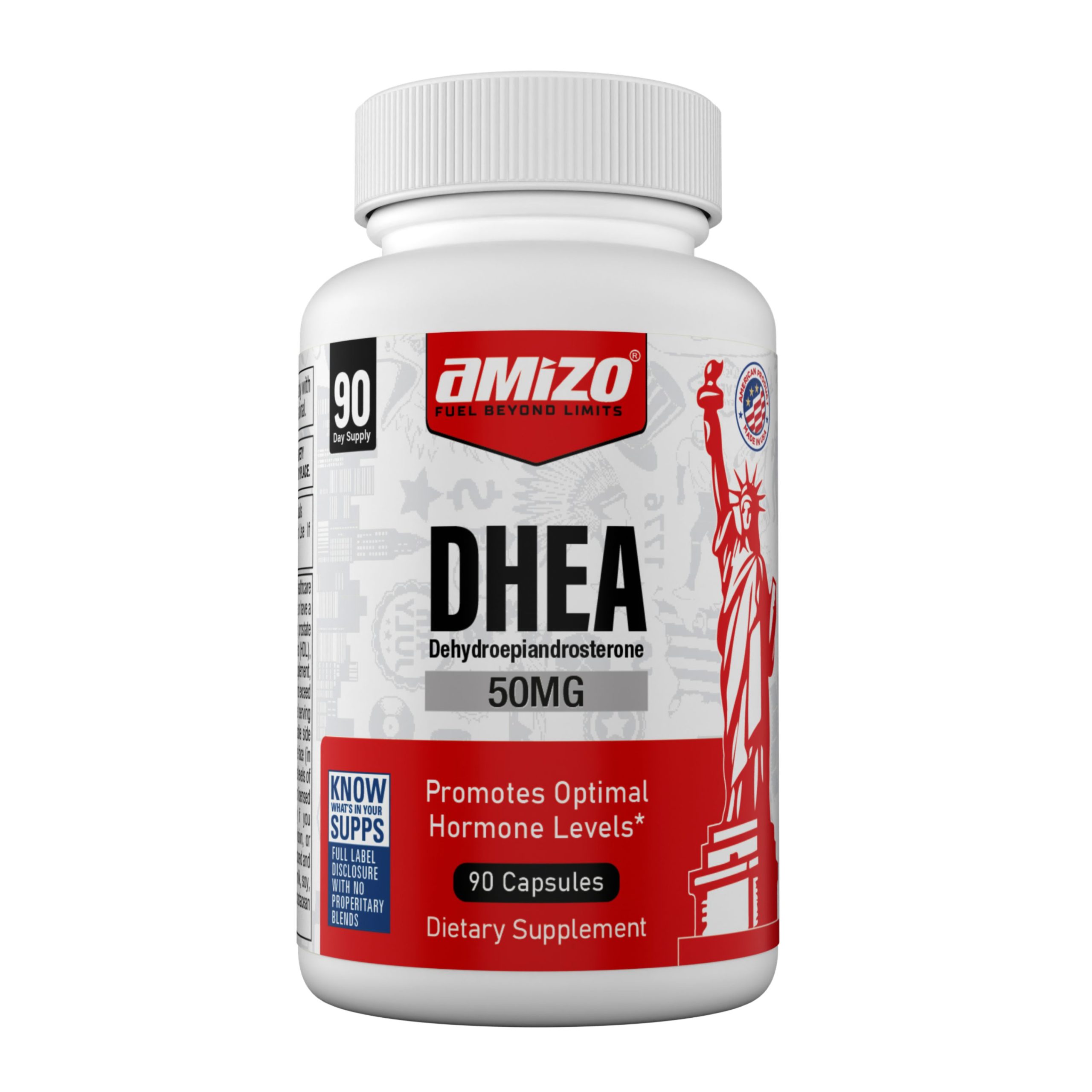 Amizo DHEA 25mg Capsules