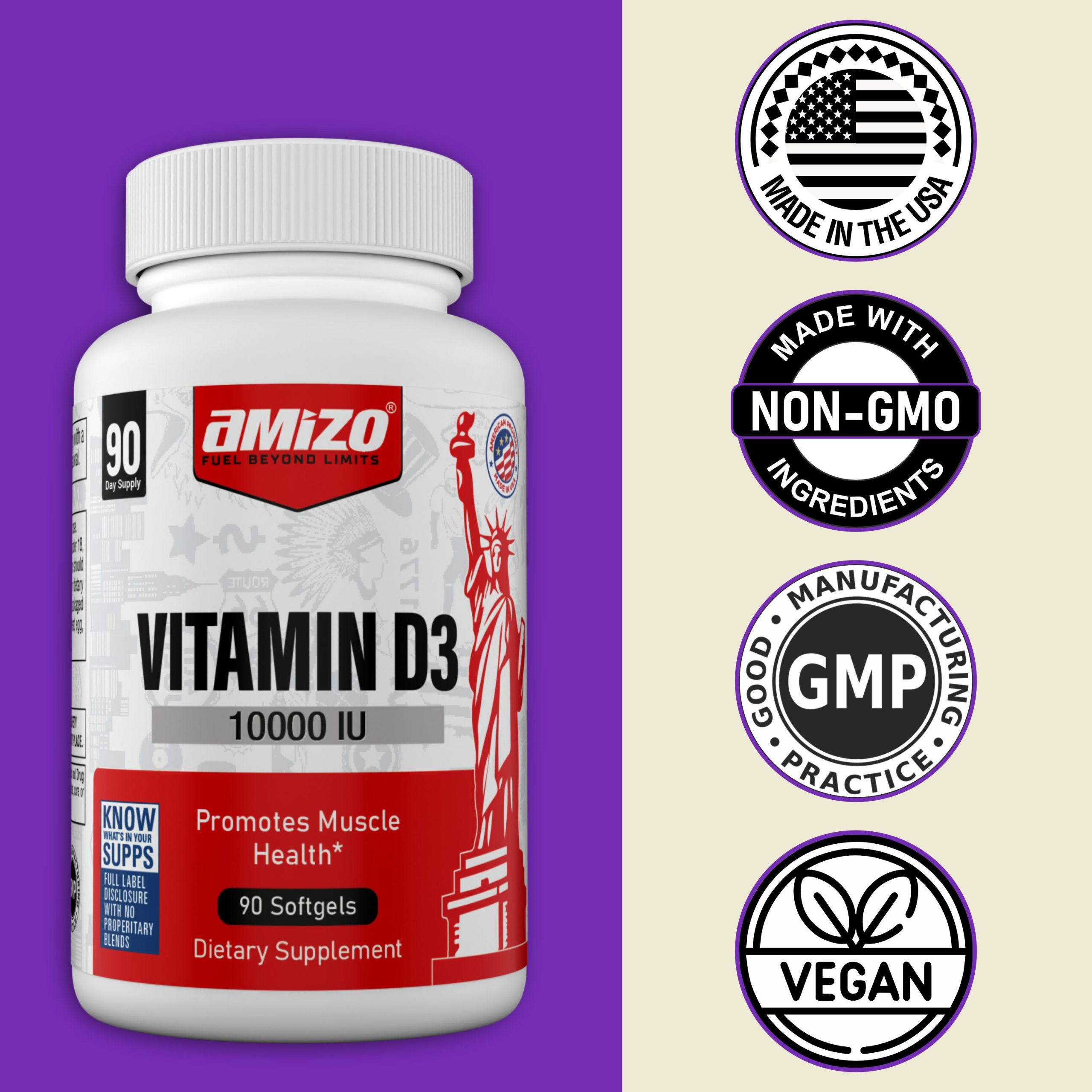 Amizo Vitamin D3 100000 IU - Image 6