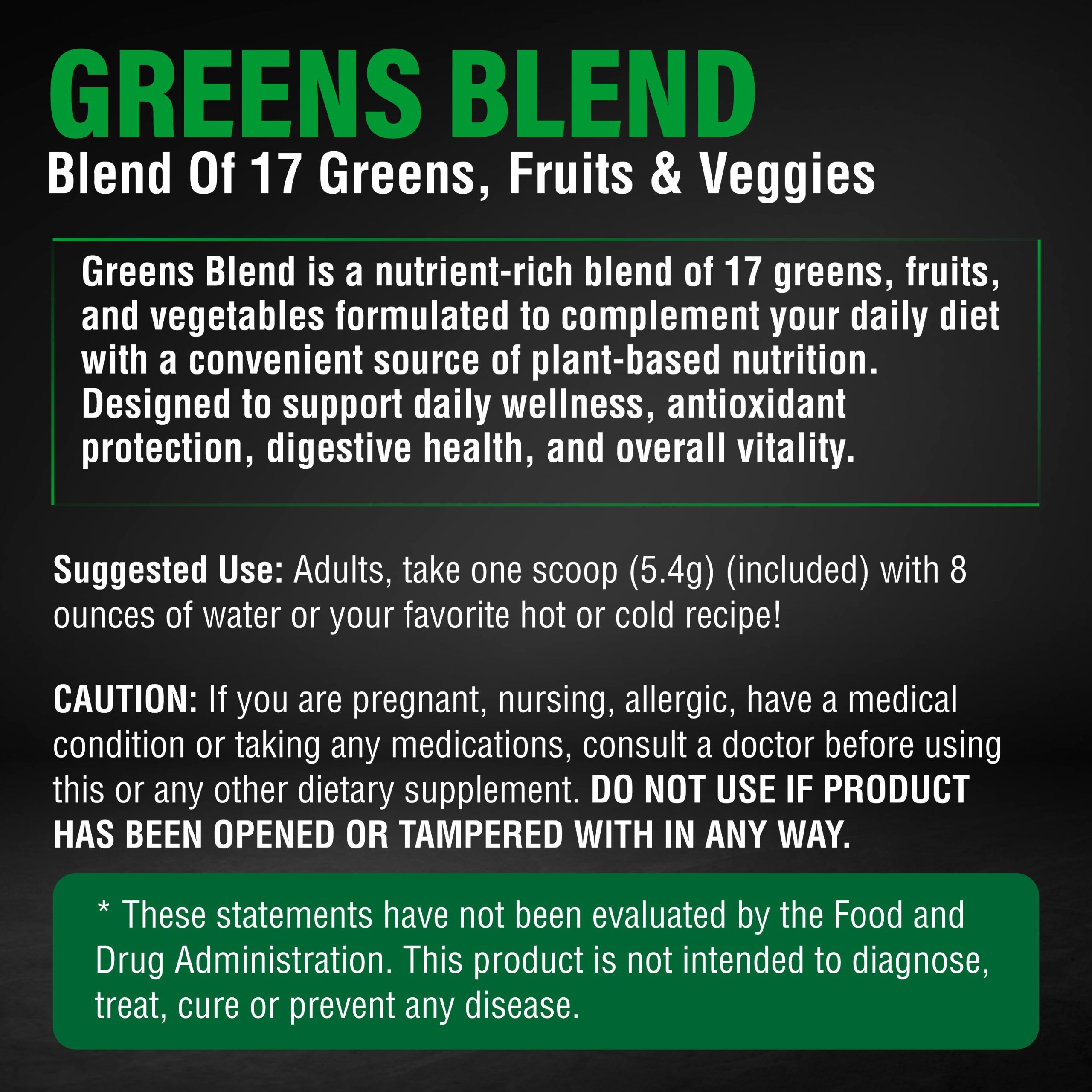 AMIZO Greens Powder Superfood, 28 Day Supply - Image 6