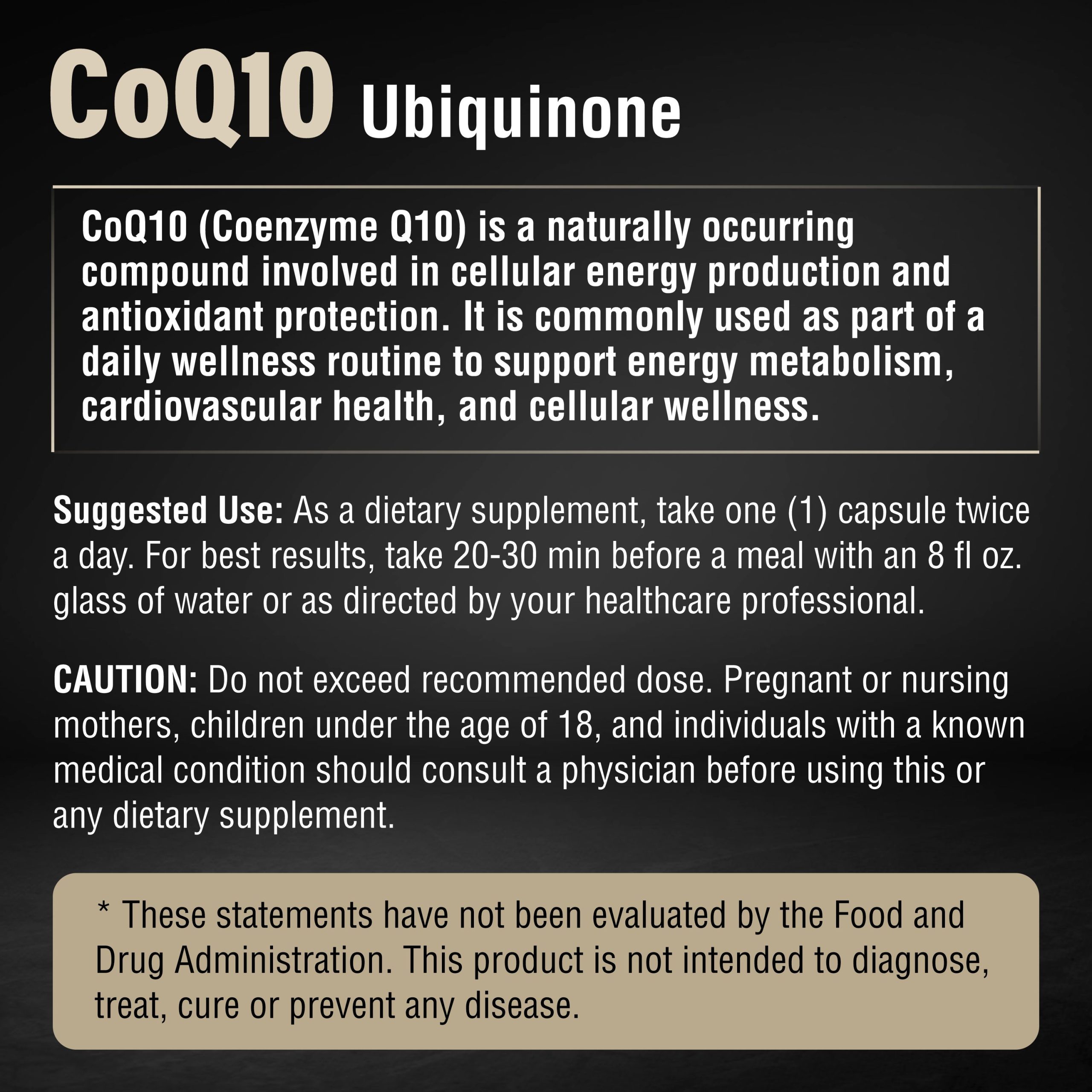 AMIZO CoQ10 200mg,60 Softgels - Image 6