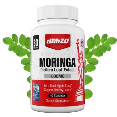 AMIZO Moringa Capsules 800mg, 60 Capsules