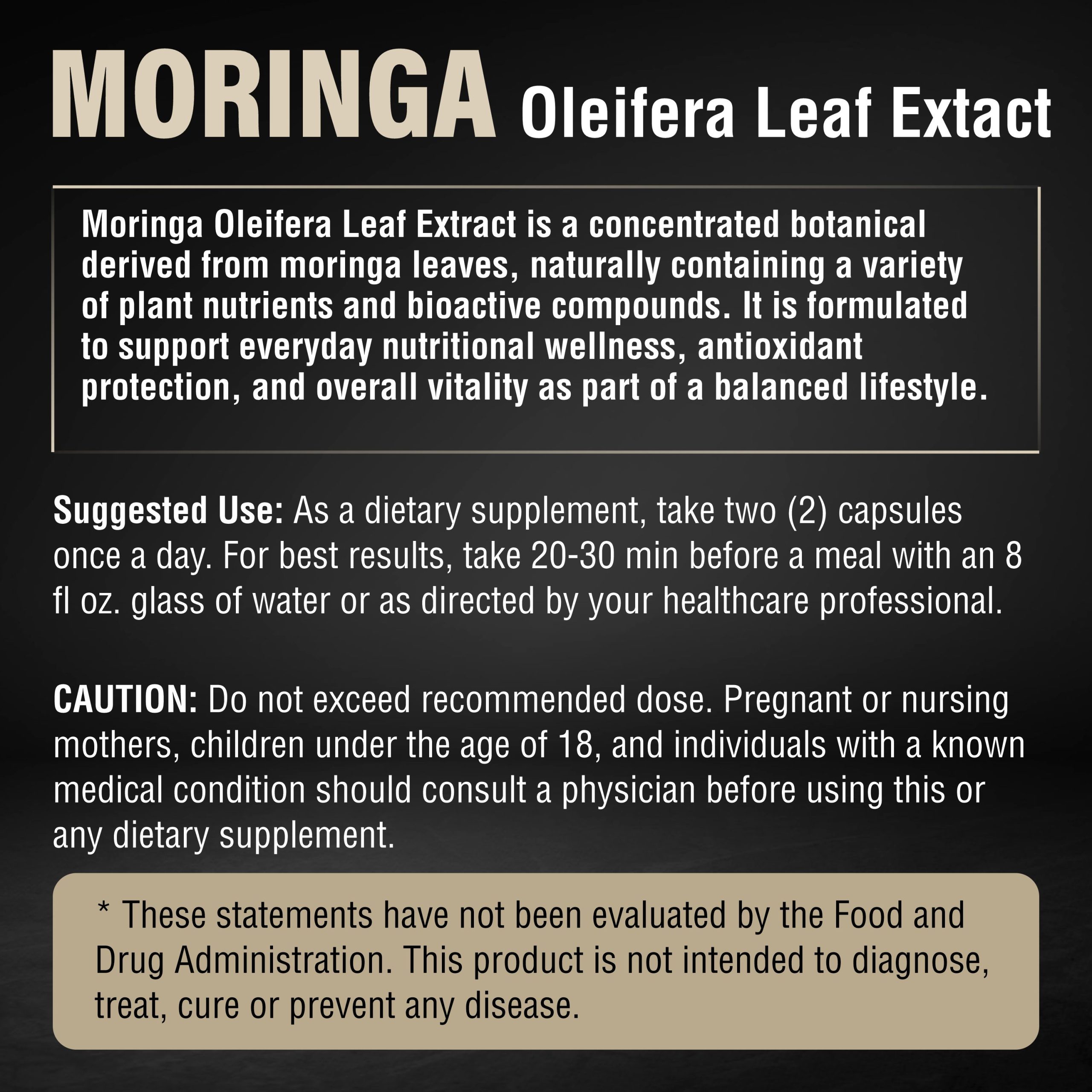 AMIZO Moringa Capsules 800mg, 60 Capsules - Image 6